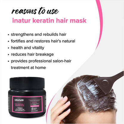 Condition & Repair Mask Intensely Hydrates | Adds Shine & Volume | For Rough & Damaged Hair