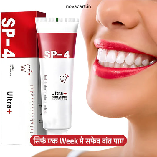 Sp-4 Ultra+ Teeth Whitening Toothpaste - Limited Stock 🚨