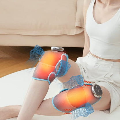 Smart Knee Massager with Heating & Vibrations Technology