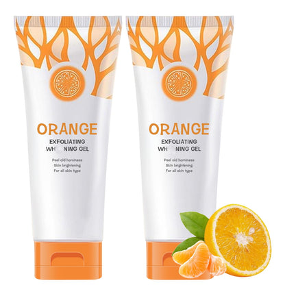 Natural Orange Exfoliating Gel Scrub for Face and Body (Buy 1 Get 1 Free🔥🔥)