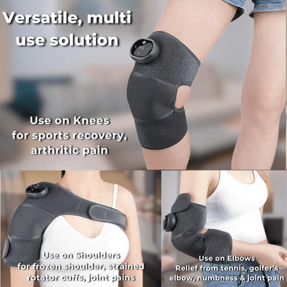 Smart Knee Massager with Heating & Vibrations Technology